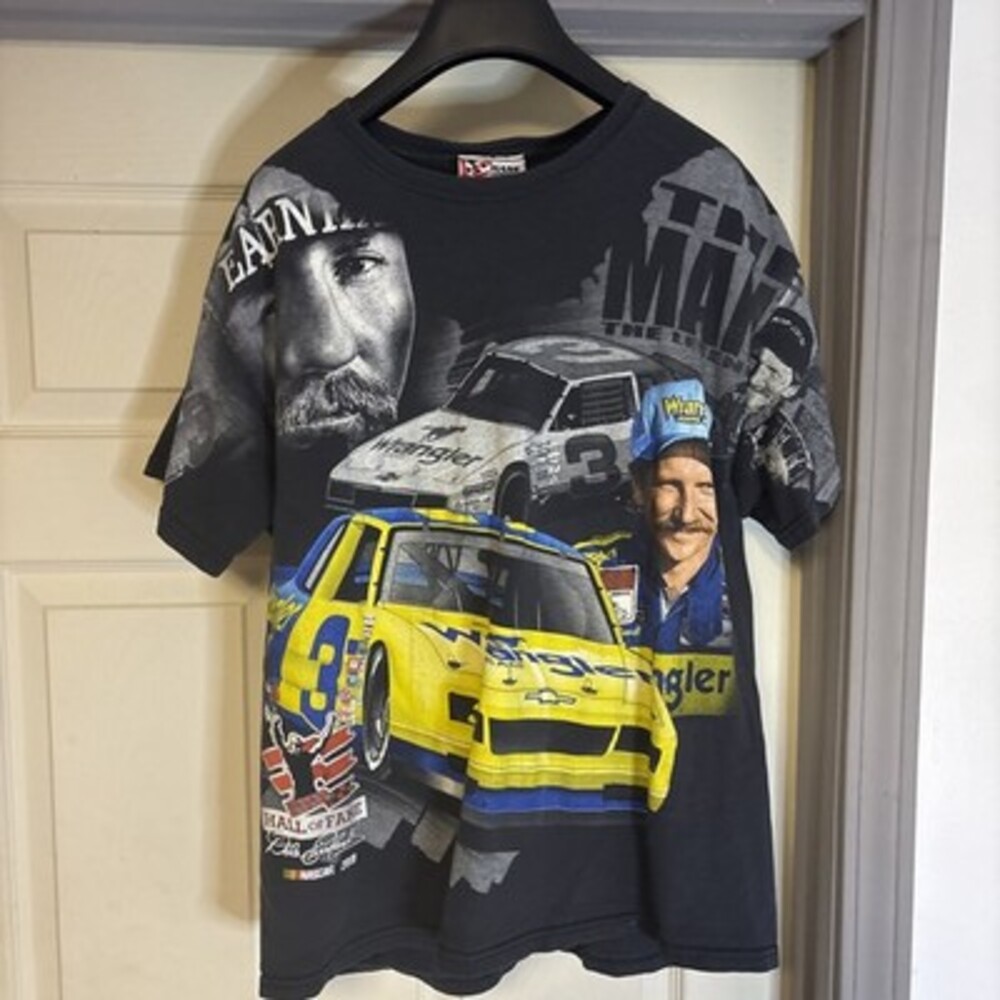 Vintage 2010 Dale Earnhardt Jr. #3 Wrangler The New Generation All Over Print